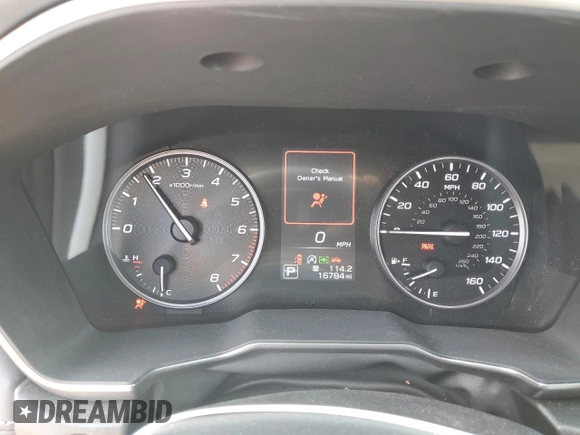 2023 Subaru Outback Touring XT with VIN 4S4BTGPD9P3179659, listed as a Copart auction lot 55819815 with 16,784 mi miles and Salvage title. Bid and sale history available at DreamBid. Image 9.