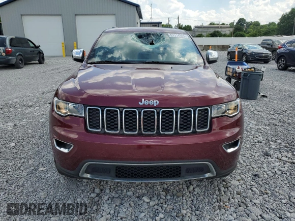 2019 Jeep Grand Cherokee Limited X with VIN 1C4RJFBG9KC709528, listed as a Copart auction lot 61714365 with 68,551 mi miles and Salvage title. Bid and sale history available at DreamBid. Image 5.
