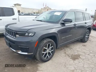 2024 Jeep Grand Cherokee Limited with VIN 1C4RJKBG0R8548766, listed as a IAAI auction lot 42496952 with 30,354 mi miles and . Bid and sale history available at DreamBid. Image 2.