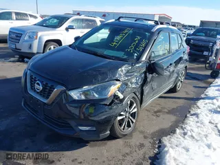 2020 Nissan Kicks SR with VIN 3N1CP5DV8LL486305, listed as a IAAI auction lot 41745413 with 36,571 mi miles. Bid and sale history available at carsss.com. Image 17.