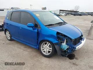 2008 Honda Fit Sport with VIN JHMGD37628S053828, listed as a IAAI auction lot 41503798 with 163,719 mi miles. Bid and sale history available at carsss.com. Image 1.