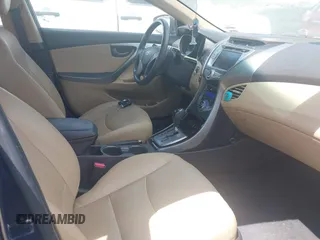 2013 Hyundai Elantra GLS with VIN KMHDH4AE1DU876596, listed as a IAAI auction lot 42080466 with 86,677 mi miles and . Bid and sale history available at DreamBid. Image 5.