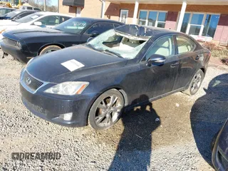 2009 Lexus IS 250 with VIN JTHBK262695105390, listed as a IAAI auction lot 41373344 with 215,356 mi miles. Bid and sale history available at carsss.com. Image 2.