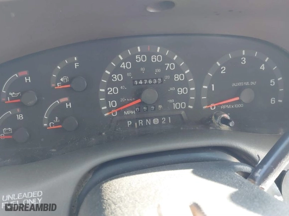 1997 Ford F-150 Standard with VIN 1FTDX1764VKB21915, listed as a IAAI auction lot 41435117 with 147,635 mi miles. Bid and sale history available at carsss.com. Image 7.