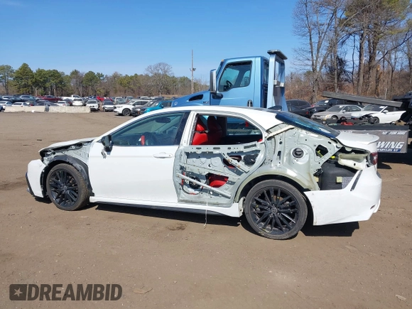 2022 Toyota Camry TRD with VIN 4T1KZ1AK9NU071181, listed as a IAAI auction lot 41758219 with 103,200 mi miles and . Bid and sale history available at DreamBid. Image 14.