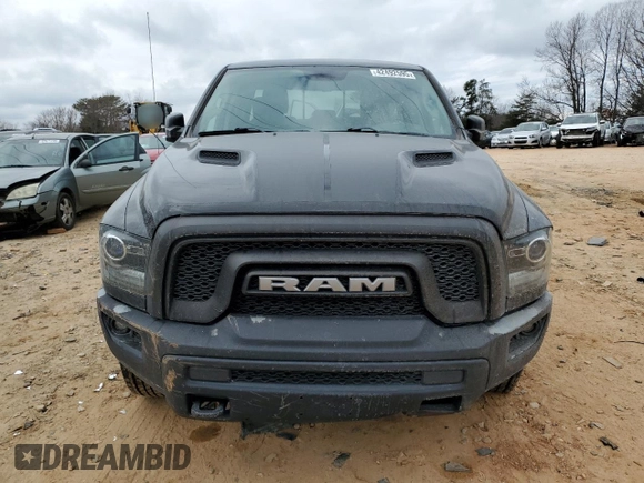 2019 Ram 1500 Classic Warlock with VIN 1C6RR6GG5KS692855, listed as a Copart auction lot 42492595 with 42,058 mi miles and Salvage Title. Bid and sale history available at carsss.com. Image 5.