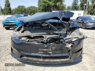 2021 Tesla Model S Plaid with VIN 5YJSA1E66MF434066, listed as a Copart auction lot 61648755 with Not provided miles and Salvage title. Bid and sale history available at DreamBid. Image 5.