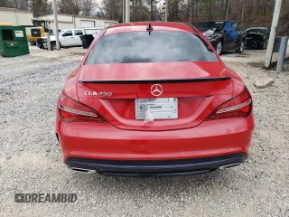 2018 Mercedes-Benz CLA 250 with VIN WDDSJ4EBXJN597028, listed as a Copart auction lot 44326044 with 48,504 mi miles and . Bid and sale history available at DreamBid. Image 6.