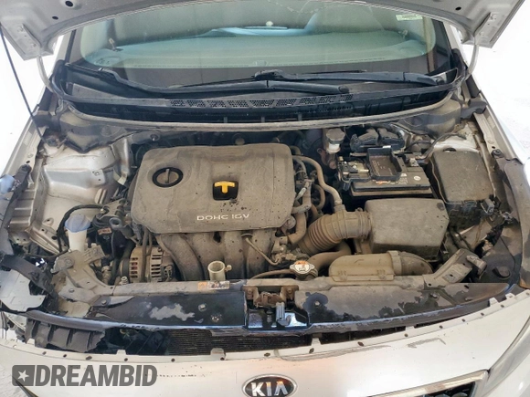 2017 Kia Forte LX with VIN 3KPFK4A77HE051280, listed as a Copart auction lot 52871635 with 161,656 mi miles and Clean Title. Bid and sale history available at carsss.com. Image 11.