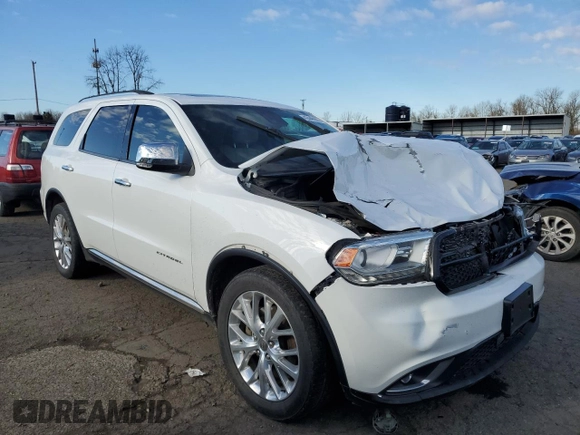 2014 Dodge Durango Citadel with VIN 1C4SDJET9EC303953, listed as a Copart auction lot 42449905 with 149,089 mi miles and Salvage Title. Bid and sale history available at DreamBid. Image 4.
