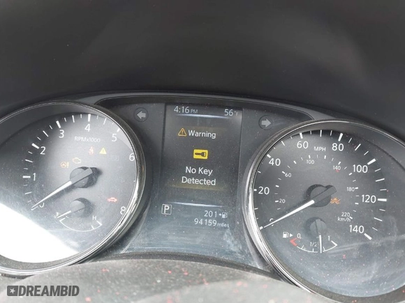 2018 Nissan Rogue Sport SV with VIN JN1BJ1CR8JW294335, listed as a IAAI auction lot 41647365 with 95,406 mi miles. Bid and sale history available at carsss.com. Image 7.