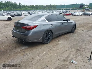 2018 Infiniti Q50 3.0t SPORT with VIN JN1EV7AR4JM432729, listed as a IAAI auction lot 39949005 with 67,743 mi miles. Bid and sale history available at carsss.com. Image 4.