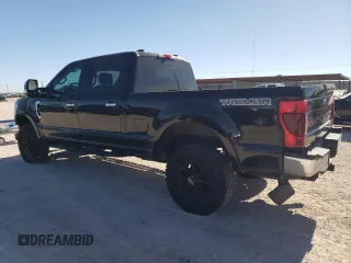 2021 Ford Super Duty F-250 SRW XL with VIN 1FT7W2BN2MEC87819, listed as a Copart auction lot 85683664 with 92,137 mi miles and Salvage Title. Bid and sale history available at carsss.com. Image 2.