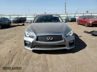 2014 Infiniti Q50 Hybrid Sport with VIN JN1AV7ARXEM701837, listed as a Copart auction lot 74954474 with 87,676 mi miles and Salvage Title. Bid and sale history available at carsss.com. Image 10.