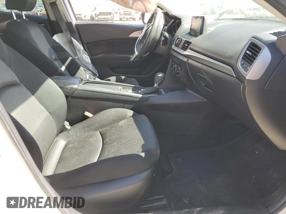 2017 Mazda 3 Sport with VIN 3MZBN1U77HM107818, listed as a Copart auction lot 50429485 with 45,603 mi miles and Salvage Title. Bid and sale history available at DreamBid. Image 7.