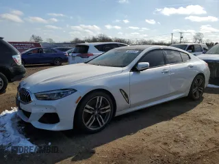 2020 BMW 8 Series 840i with VIN WBAGV4C02LCD46816, listed as a Copart auction lot 40203364 with 0 mi miles. Bid and sale history available at carsss.com. Image 1.