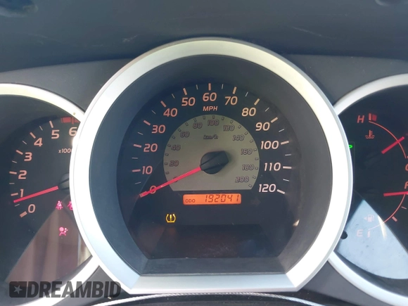 2007 Toyota Tacoma PreRunner with VIN 5TEJU62N27Z370963, listed as a IAAI auction lot 42057558 with 192,041 mi miles. Bid and sale history available at carsss.com. Image 7.