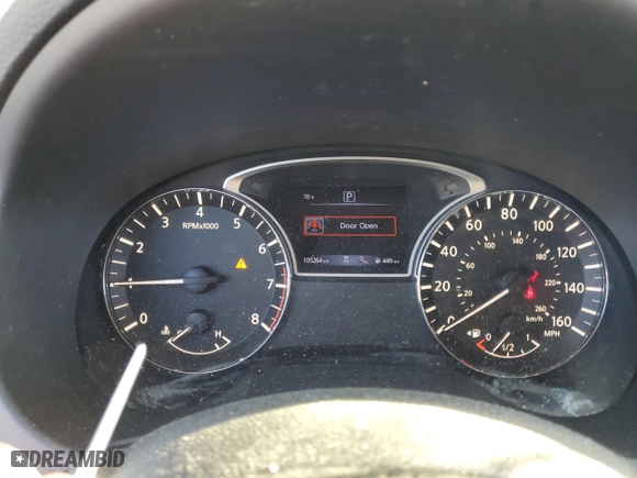 2017 Nissan Altima 2.5 SV with VIN 1N4AL3AP1HC475682, listed as a Copart auction lot 46782825 with 105,264 mi miles and Salvage Title. Bid and sale history available at carsss.com. Image 9.