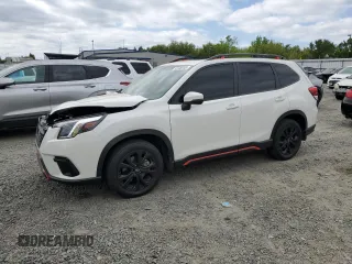 2024 Subaru Forester Special Sports with VIN JF2SKAGC5RH416151, listed as a Copart auction lot 53538145 with 21,665 mi miles and Salvage title. Bid and sale history available at DreamBid. Image 1.