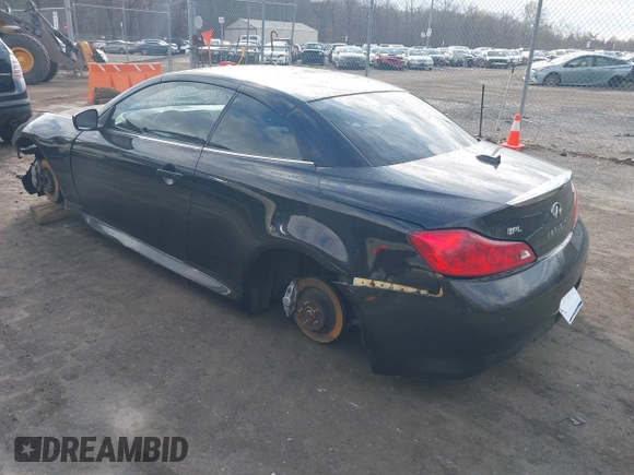 2013 Infiniti G37 with VIN JN1CV6FE4DM230243, listed as a IAAI auction lot 41913155 with Not Provided miles and . Bid and sale history available at carsss.com. Image 3.