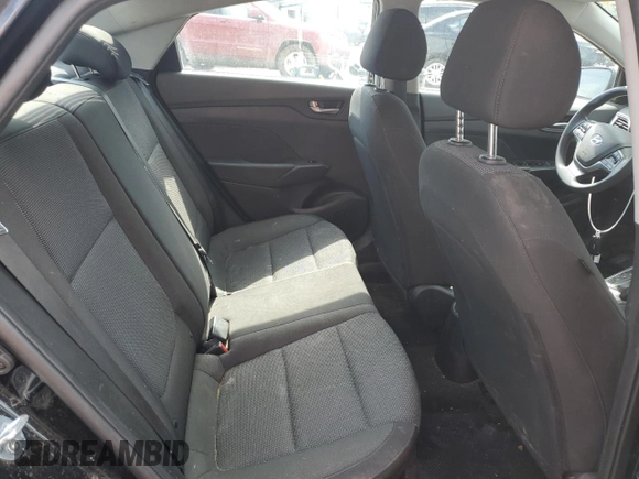 2022 Hyundai Accent SE z VIN 3KPC24A6XNE172116, wystawiony jako Copart lot #50949485 z przebiegiem 82 189 mil mil oraz Szkoda całkowita • Salvage title. Historia ofert i sprzedaży dostępna na DreamBid. Obrazek 10.