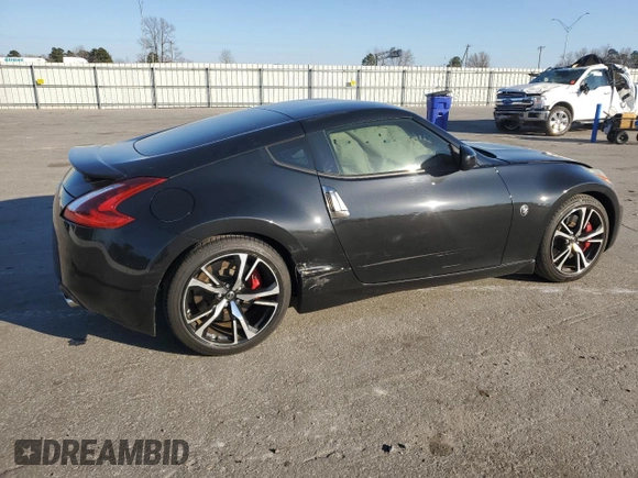 2019 Nissan 370Z Sport Touring with VIN JN1AZ4EH0KM420291, listed as a Copart auction lot 47309435 with 7,884 mi miles and Salvage Title. Bid and sale history available at DreamBid. Image 3.