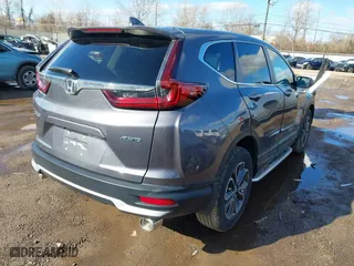 2020 Honda CR-V EX-L with VIN 2HKRW2H87LH611467, listed as a IAAI auction lot 41809547 with 54,744 mi miles. Bid and sale history available at carsss.com. Image 4.
