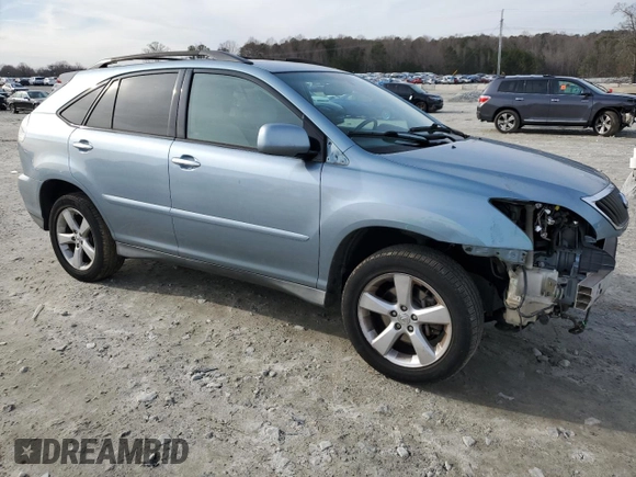 2008 Lexus RX with VIN 2T2HK31UX8C059750, listed as a Copart auction lot 41822825 with 186,805 mi miles and Salvage Title. Bid and sale history available at carsss.com. Image 4.