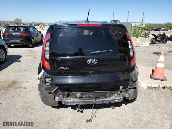 2019 Kia Soul with VIN KNDJN2A26K7909226, listed as a Copart auction lot 51385544 with 126,012 mi miles and Salvage Title. Bid and sale history available at carsss.com. Image 6.