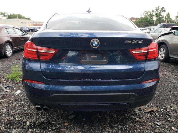 2016 BMW X4 xDrive28i with VIN 5UXXW3C50G0R22203, listed as a Copart auction lot 58575493 with 106,956 mi miles. Bid and sale history available at carsss.com. Image 6.