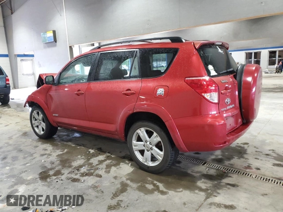 2008 Toyota RAV4 Sport с VIN JTMBD32V886076355, выставлен на аукционе Copart как лот 51660965 с пробегом Не указан миль и Списание • Salvage title. История ставок и продаж доступна на DreamBid. Изображение 2.