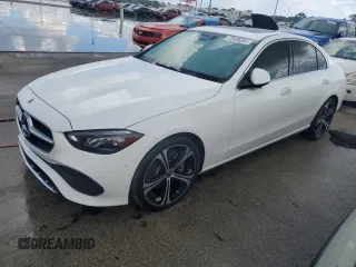 2024 Mercedes-Benz C 300 z VIN W1KAF4GB2RR182736, wystawiony jako Copart lot #73939294 z przebiegiem Nie podano mil oraz Szkoda całkowita • Salvage title. Historia ofert i sprzedaży dostępna na DreamBid. Obrazek 1.
