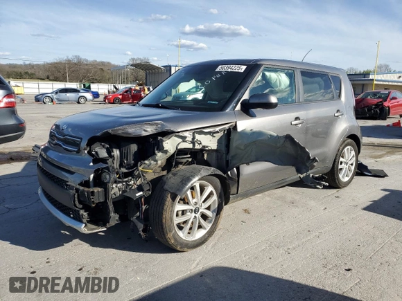 2018 Kia Soul + with VIN KNDJP3A59J7607115, listed as a Copart auction lot 50394225 with 64,210 mi miles and Salvage Title. Bid and sale history available at carsss.com. Image 1.