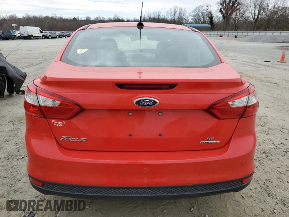 2014 Ford Focus SE with VIN 1FADP3F27EL243095, listed as a Copart auction lot 48289435 with 94,857 mi miles and Salvage Title. Bid and sale history available at DreamBid. Image 6.
