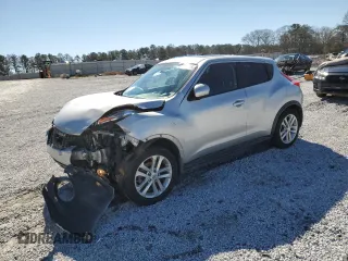 2013 Nissan Juke S with VIN JN8AF5MV3DT223941, listed as a Copart auction lot 45238315 with 105,446 mi miles and Salvage Title. Bid and sale history available at DreamBid. Image 1.