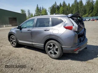 2017 Honda CR-V Touring with VIN 2HKRW2H93HH623695, listed as a Copart auction lot 55335375 with 97,389 mi miles and Salvage Title. Bid and sale history available at carsss.com. Image 2.