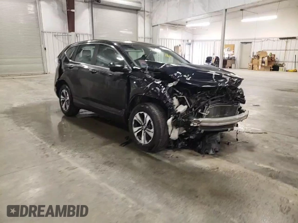 2017 Honda CR-V LX with VIN 5J6RW6H38HL004499, listed as a Copart auction lot 52412155 with 134,715 mi miles and Salvage Title. Bid and sale history available at DreamBid. Image 12.