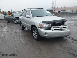2006 Toyota Highlander w/3rd Row with VIN JTEEP21A160154175, listed as a IAAI auction lot 41505333 with 164,564 mi miles. Bid and sale history available at carsss.com. Image 1.