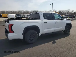 2024 Toyota Tundra TRD Pro Hybrid with VIN 5TFPC5DB7RX041471, listed as a Copart auction lot 48165595 with 23,317 mi miles and Clean title. Bid and sale history available at DreamBid. Image 3.