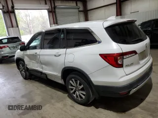 2020 Honda Pilot EX-L with VIN 5FNYF5H58LB020257, listed as a Copart auction lot 50732765 with 50,741 mi miles and Salvage Title. Bid and sale history available at carsss.com. Image 2.