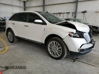 2011 Lincoln MKX with VIN 2LMDJ8JK4BBJ28692, listed as a Copart auction lot 53305785 with 127,939 mi miles and Salvage Title. Bid and sale history available at carsss.com. Image 4.