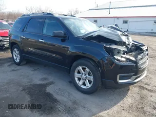 2014 GMC Acadia SLE z VIN 1GKKRNEDXEJ359997, wystawiony jako IAAI lot #41487906 z przebiegiem Nie podano mil oraz . Historia ofert i sprzedaży dostępna na DreamBid. Obrazek 1.