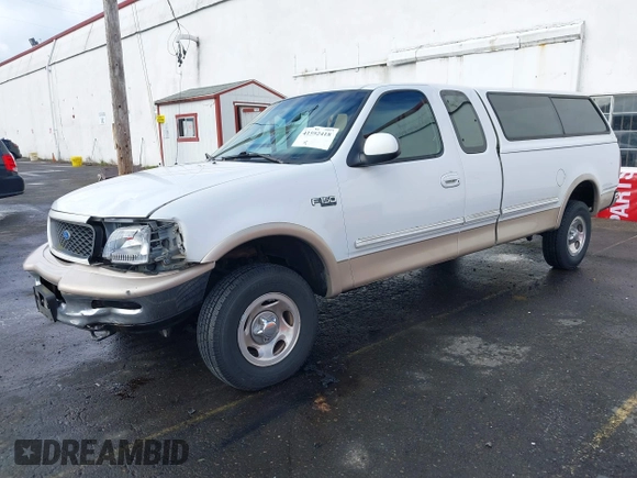 1997 Ford F-150 XL with VIN 1FTEX18L6VKC06859, listed as a IAAI auction lot 41592418 with 274,814 mi miles. Bid and sale history available at carsss.com. Image 18.