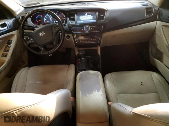 2014 Kia Cadenza Premium with VIN KNALN4D72E5132195, listed as a Copart auction lot 77370994 with 149,072 mi miles and Salvage Title. Bid and sale history available at carsss.com. Image 8.