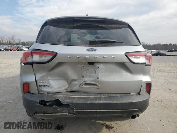 2021 Ford Escape SE with VIN 1FMCU0G67MUA24821, listed as a Copart auction lot 49802545 with 54,754 mi miles and Salvage Title. Bid and sale history available at carsss.com. Image 6.