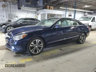 2015 Mercedes-Benz E 400 with VIN WDDKJ6HB6FF298015, listed as a Copart auction lot 49963915 with 56,328 mi miles and Salvage title. Bid and sale history available at DreamBid. Image 1.
