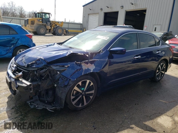 2018 Nissan Altima SV with VIN 1N4AL3AP7JC102328, listed as a Copart auction lot 46576774 with 92,687 mi miles and Salvage Title. Bid and sale history available at DreamBid. Image 1.