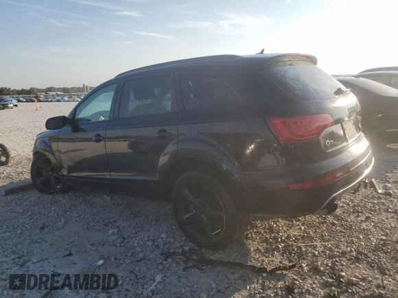 2015 Audi Q7 3.0T Premium Plus with VIN WA1LGAFE4FD023522, listed as a Copart auction lot 71994884 with 121,313 mi miles and Clean Title. Bid and sale history available at carsss.com. Image 2.