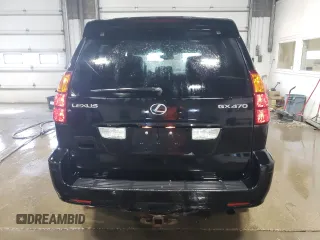2006 Lexus GX 470 with VIN JTJBT20X760120571, listed as a Copart auction lot 72030954 with 208,431 mi miles and Clean Title. Bid and sale history available at carsss.com. Image 6.