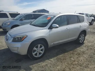 2012 Toyota RAV4 EV with VIN 2T3YL4DV5CW001281, listed as a Copart auction lot 46573515 with NaN miles and Clean Title. Bid and sale history available at carsss.com. Image 1.
